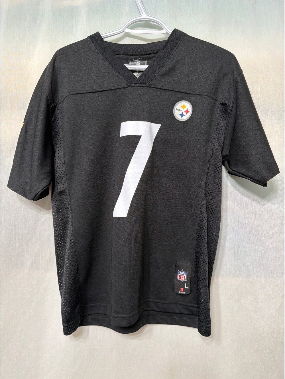 NFL Pittsburgh Steelers Roethlisberger #7 Football Jersey Youth Large